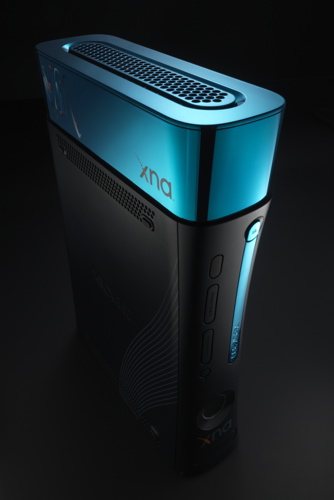 Blue Tinted Xbox 360