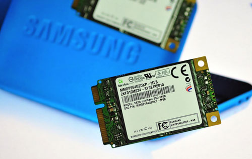 Samsung SATA mini-card SSD