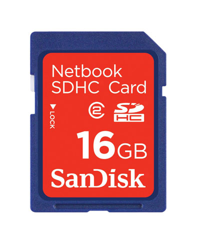 SanDisk Netbook SDHC