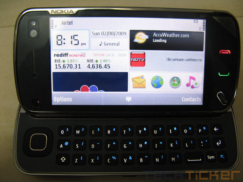 Nokia N97 Homescreen
