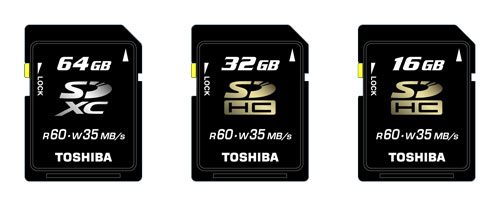 Toshiba develops fastest 64GB SDXC, 16/32GB SDHC cards | Tech Ticker