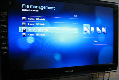 WD TV Live File Management
