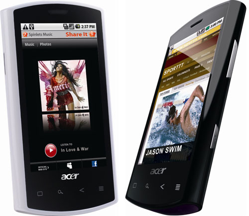 Acer Liquid Android phone