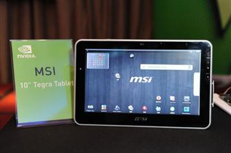 MSI Tablet PC powered by Nvidia Tegra
