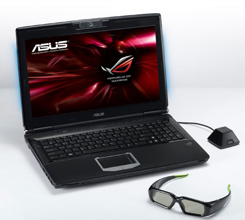 Asus G51J 3D notebook