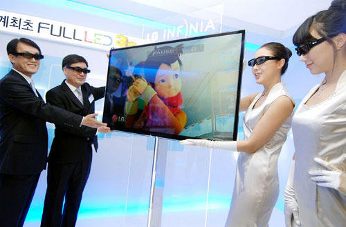 LG LX9500 INFINIA full LED 3D TV