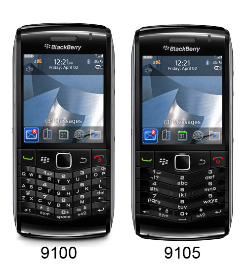 Blackberry Pearl 3G 9100 and 9105