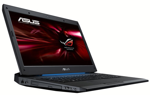 Asus laptop with SiBEAM WirelessHD technology