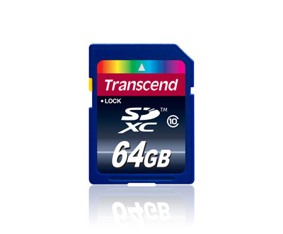 Transcend 64GB SDXC card