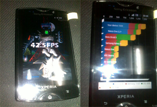 Sony Ericsson Xperia X10 Mini leak