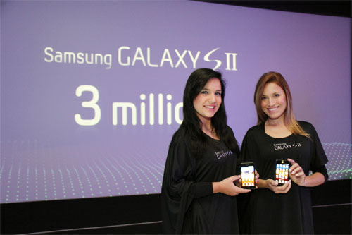 Samsung Galaxy S II 3 million