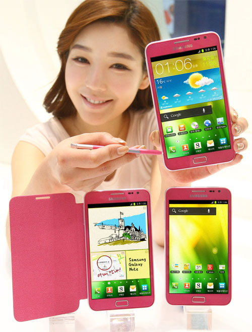 Galaxy Note Pink