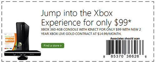 Xbox 360 $99