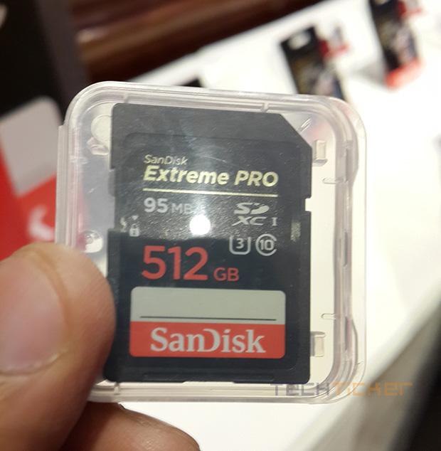 SanDisk 512GB SD card 