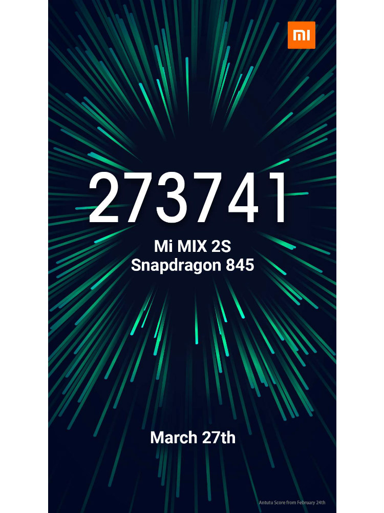 Xiaomi Mi Mix 2 Antutu Score