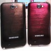 Galaxy Note II in Amber Brown and Ruby Wine