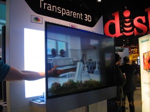Hisense Transparent 3D TV