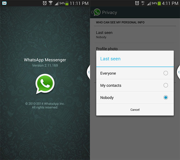 Whatsapp updates Android app with new Privacy features Tech Ticker