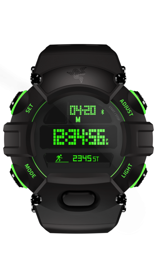 Razer Nabu watch is a digital chronograph with discreet notifications, fitness tracking and social functions