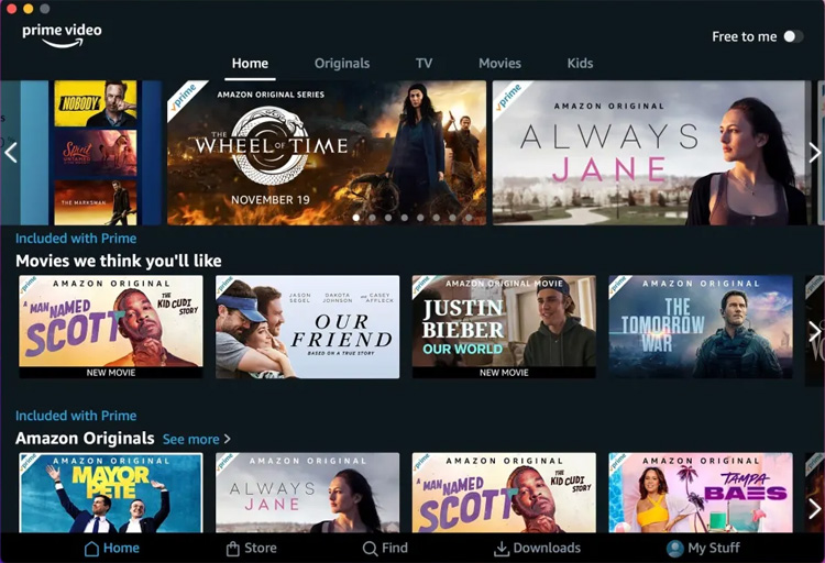 prime video mac app