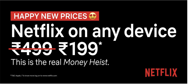 Netflix Price Cut India