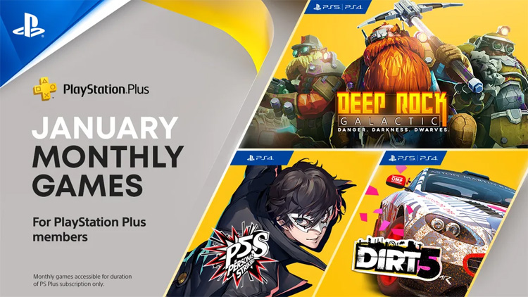 PlayStation Plus Games for January 