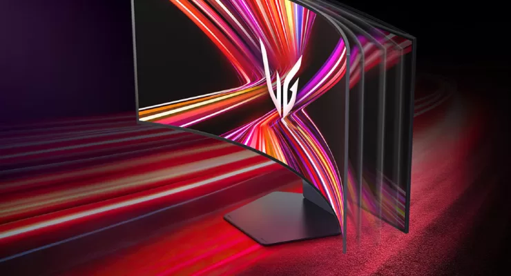 LG 45GX990A is world's first Bendable OLED Gaming Monitor