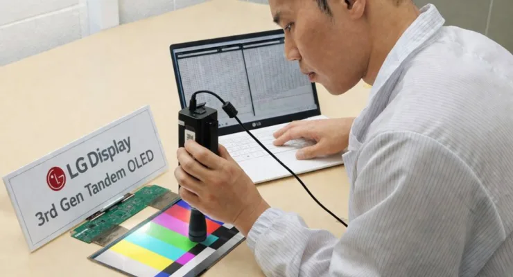 LG 3rd Gen Tandem OLED Display