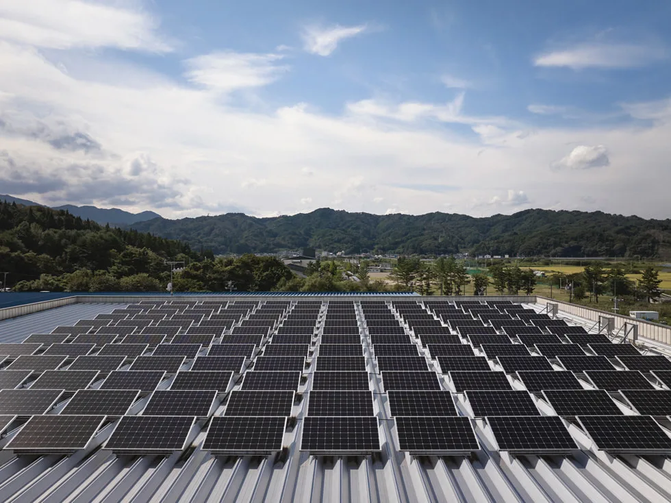 Installed Solar Panels as part of Apple's  Green Initiatives